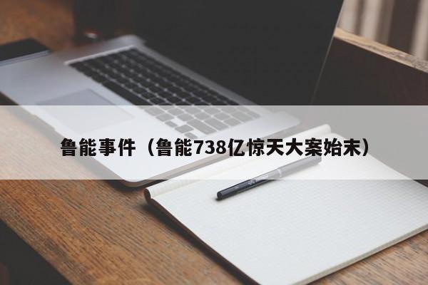 鲁能事件（鲁能738亿惊天大案始末）