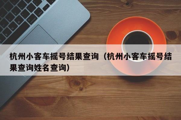 杭州小客车摇号结果查询（杭州小客车摇号结果查询姓名查询）