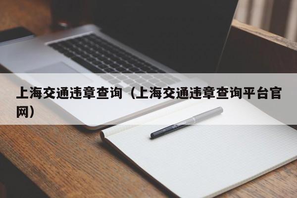 上海交通违章查询（上海交通违章查询平台官网）